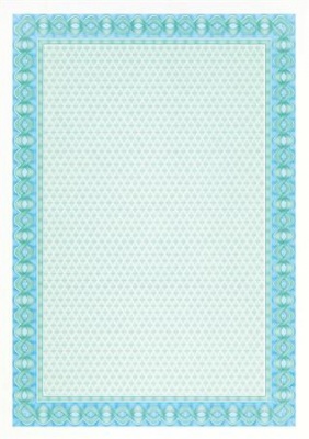 Oklevélpapír, A4, 115 g, APLI, türkizkék