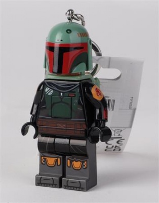 Kulcstartó, LED világítással, LEGO "Star Wars Boba Fett"