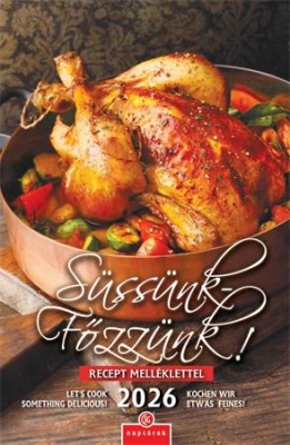 Naptár, fali, CSG "Süssünk-Főzzünk"
