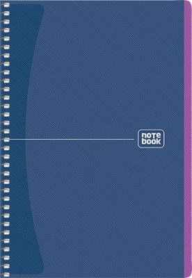 Spirálfüzet, A5, kockás, 80 lap, SHKOLYARYK "Notebook", vegyes