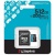 Memóriakártya, microSDXC, 512GB, C10/UHS-I/U3/V30/A2, Gen4, adapter, KINGSTON "Canvas Go! Plus"